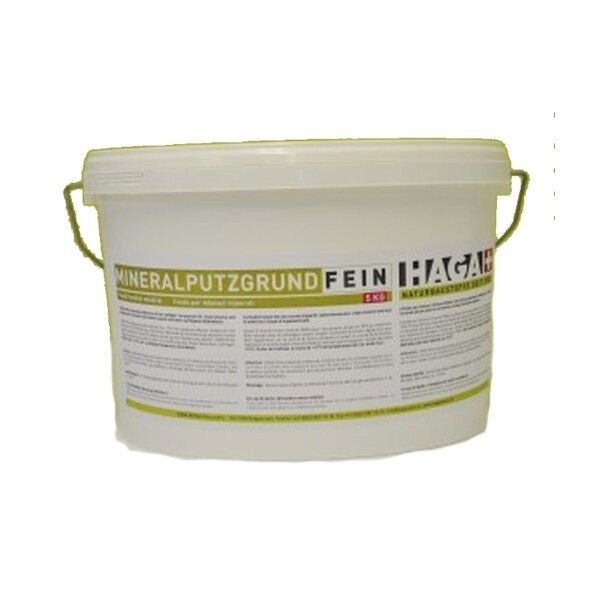 HAGA Mineralputzgrund Fein - 25 kg Eimer