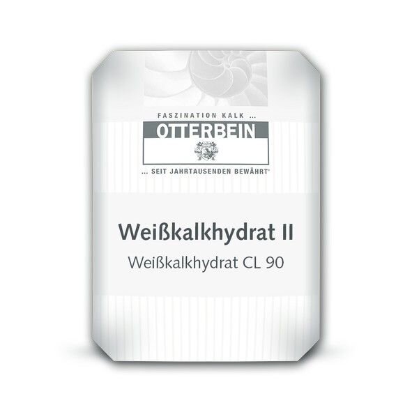 Otterbein Weißkalkhydrat II - Weißkalk CL 90-S - 25 kg Sack