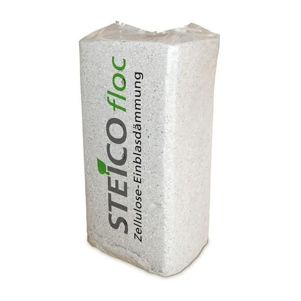 STEICO floc Zellulose-Einblasdämmung - 15 kg Sack, 18,43 €
