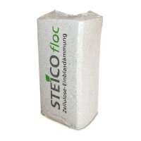 STEICO floc Zellulose-Einblasdämmung - 1 Palette -...