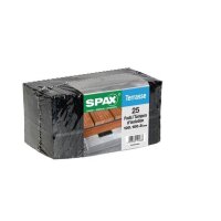 SPAX Pads 100 x 100 x 8 mm - 25 Stück