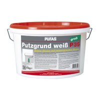 PUFAS Putzgrund P35 grob weiß - 8 kg Eimer