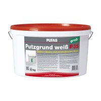 PUFAS Putzgrund P35 grob weiß - 22 kg Eimer