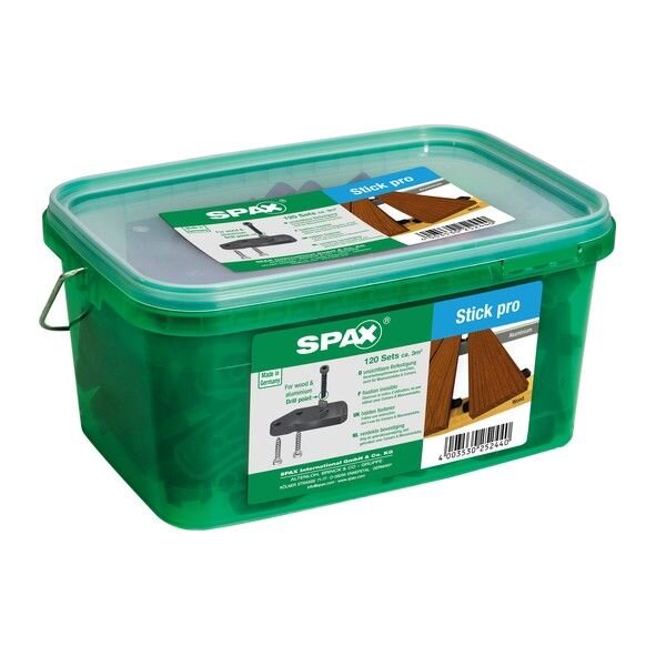 SPAX Stick pro - 120 Stück in Henkelbox für 3 m²