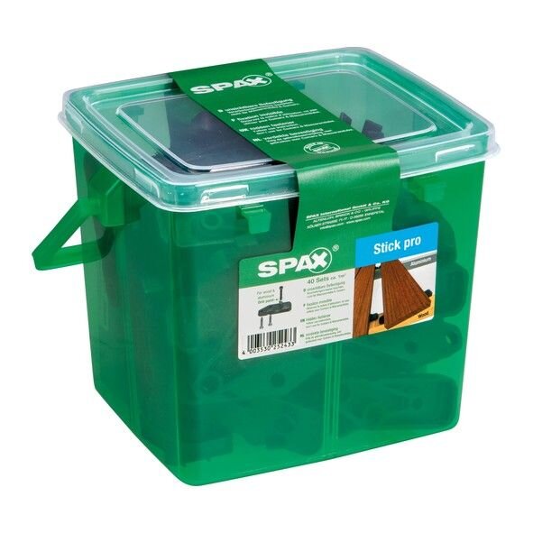 SPAX Stick pro - 40 Stück in Henkelbox für 1 m²