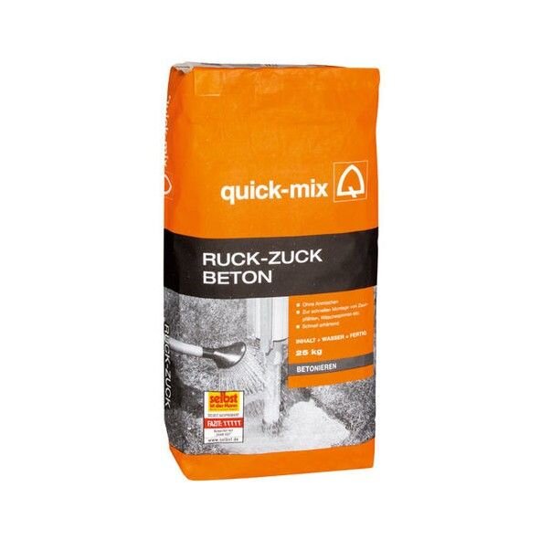quick-mix RZB Ruck-Zuck-Beton  - 25 kg Sack