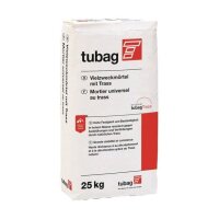 tubag TZVM Trass-Zement-Vielzweckmörtel - 25 kg Sack