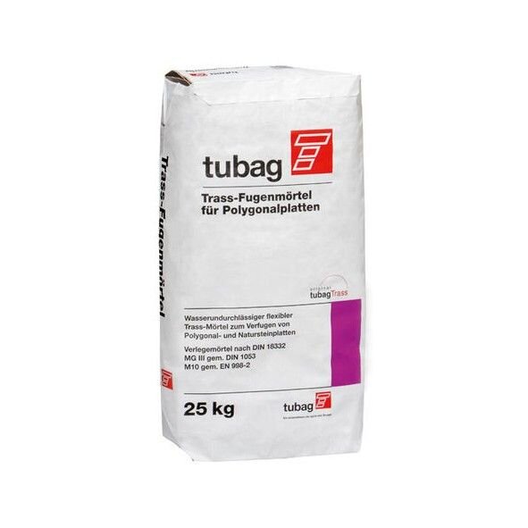 tubag TFP Fugenmörtel für Polygonalplatten - 25 kg Sack