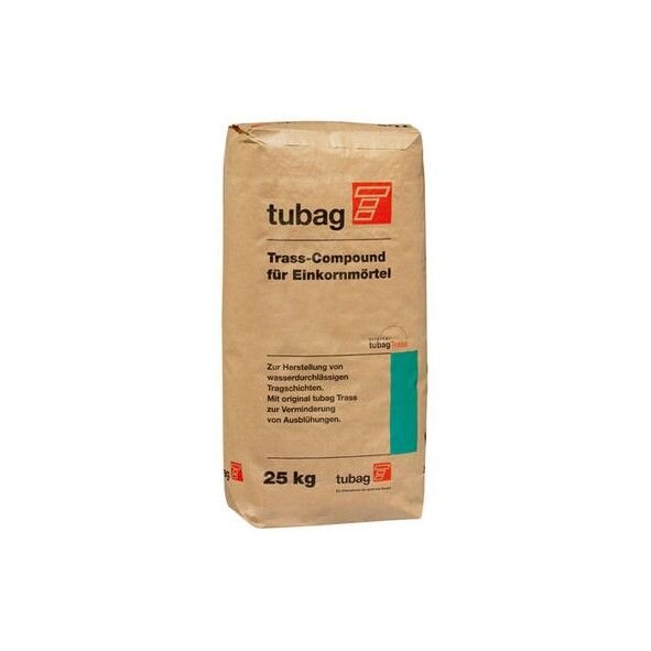 tubag TCE Trass-Compound für Einkornmörtel - 25 kg Sack