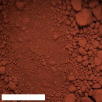 Kreidezeit Pigment Eisenoxidrot 140 - 1 kg Becher