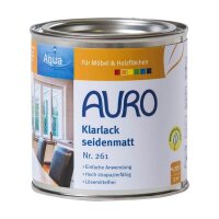 Auro Klarlack seidenmatt 261 - 0,375 l Dose