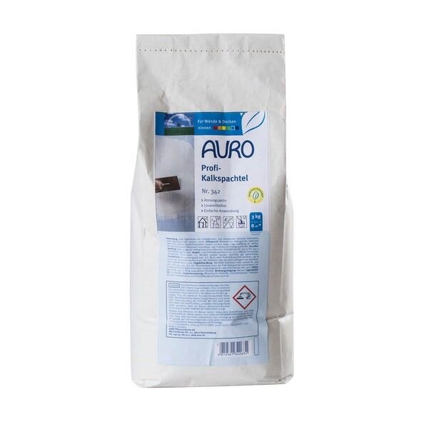 Auro Profi-Kalkspachtel 342 - 3 kg Tüte