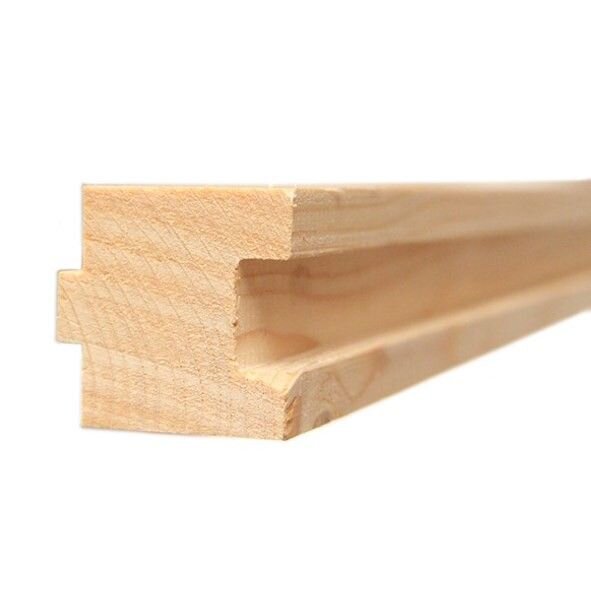 Lithotherm Holzprofilleiste für Formplatte 2 m lang - 1 Stück