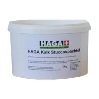 HAGA Calkosit Stuccospachtel, naturweiß - 20 kg Eimer