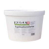 HAGA Egalisationsfarbe naturweiß - 10 kg Eimer