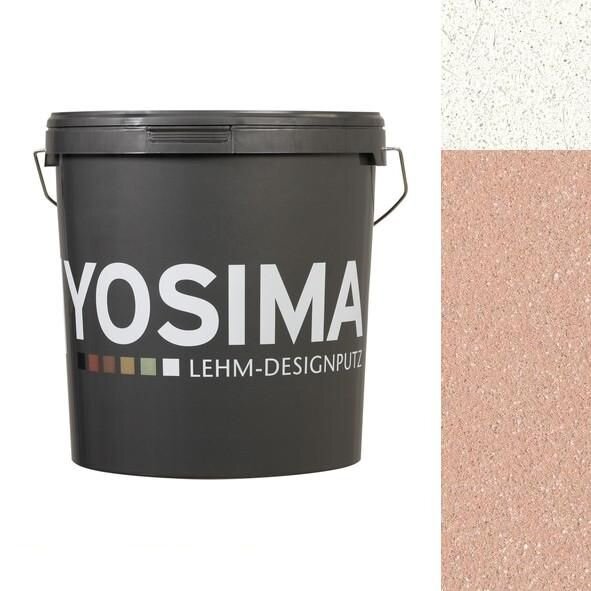 CLAYTEC YOSIMA Lehm-Designputz RO 2 JA - 20 kg Eimer