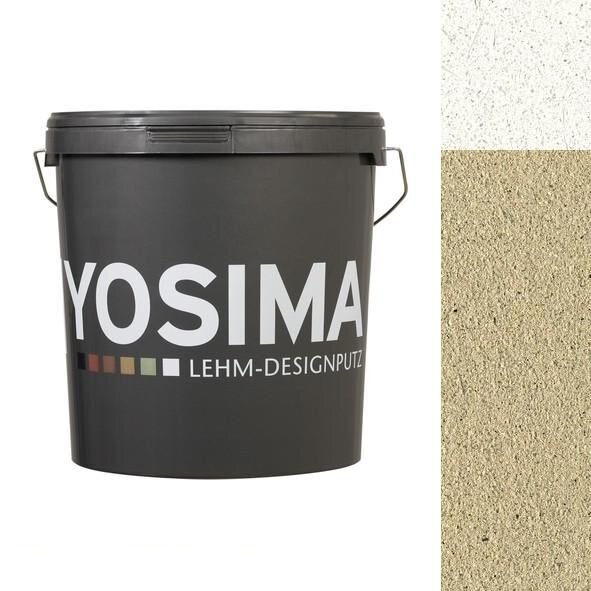 CLAYTEC YOSIMA Lehm-Designputz SCGE 2.2 JA - 20 kg Eimer