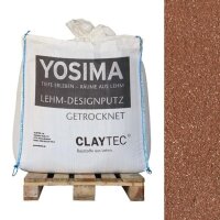 CLAYTEC YOSIMA Lehm-Designputz SCRO 3.0 - 500 kg BigBag