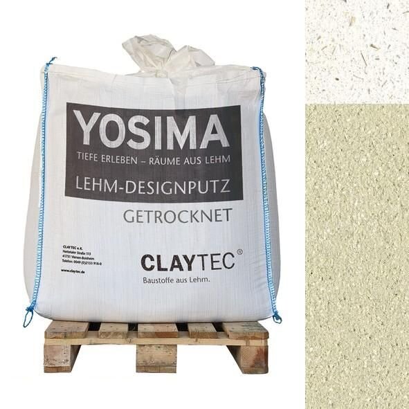 CLAYTEC YOSIMA Lehm-Designputz GR 3 ST - 500 kg BigBag