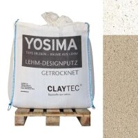 CLAYTEC YOSIMA Lehm-Designputz SCBR 3.2 ST - 500 kg BigBag