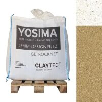 CLAYTEC YOSIMA Lehm-Designputz SCGE 4.0 ST - 500 kg BigBag