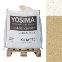 CLAYTEC YOSIMA Lehm-Designputz SCGE 4.1 ST - 500 kg BigBag