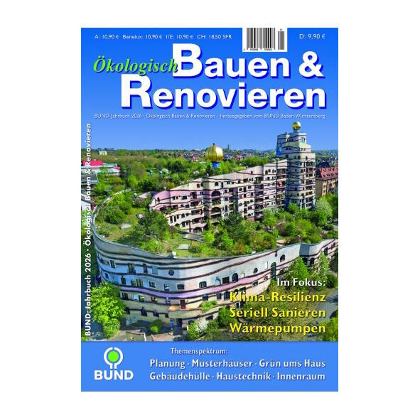 BUND Jahrbuch 2026 - Ökologisch Bauen & Renovieren