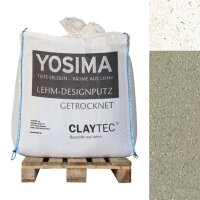 CLAYTEC YOSIMA Lehm-Designputz SCGR 1.1 ST - 500 kg BigBag