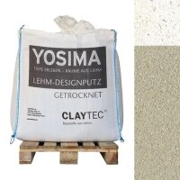 CLAYTEC YOSIMA Lehm-Designputz SCGR 1.2 ST - 500 kg BigBag