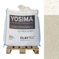 CLAYTEC YOSIMA Lehm-Designputz SCGR 1.3 ST - 500 kg BigBag