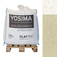 CLAYTEC YOSIMA Lehm-Designputz SCGR 3.2 ST - 500 kg BigBag