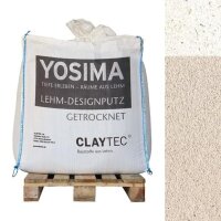 CLAYTEC YOSIMA Lehm-Designputz SCRO 1.3 ST - 500 kg BigBag