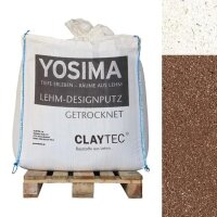 CLAYTEC YOSIMA Lehm-Designputz SCRO 2.0 ST - 500 kg BigBag