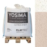 CLAYTEC YOSIMA Lehm-Designputz SCRO 2.3 ST - 500 kg BigBag