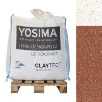 CLAYTEC YOSIMA Lehm-Designputz SCRO 4.0 ST - 500 kg BigBag