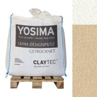 CLAYTEC YOSIMA Lehm-Designputz SCGE 4.2 JA - 500 kg BigBag