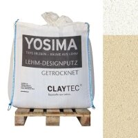 CLAYTEC YOSIMA Lehm-Designputz SCGE 4.3 JA - 500 kg BigBag