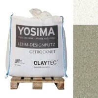 CLAYTEC YOSIMA Lehm-Designputz SCGR 1.1 JA - 500 kg BigBag