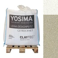 CLAYTEC YOSIMA Lehm-Designputz SCGR 1.2 JA - 500 kg BigBag