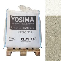 CLAYTEC YOSIMA Lehm-Designputz SCGR 2.1 JA - 500 kg BigBag