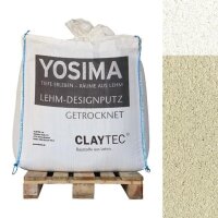 CLAYTEC YOSIMA Lehm-Designputz SCGR 3.2 JA - 500 kg BigBag