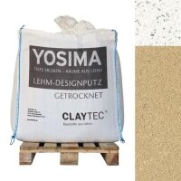 CLAYTEC YOSIMA Lehm-Designputz SCGE 4.1 HE - 500 kg BigBag