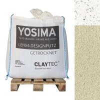 CLAYTEC YOSIMA Lehm-Designputz SCGR 3.2  HE - 500 kg BigBag