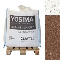 CLAYTEC YOSIMA Lehm-Designputz SCRO 2.0 HE - 500 kg BigBag