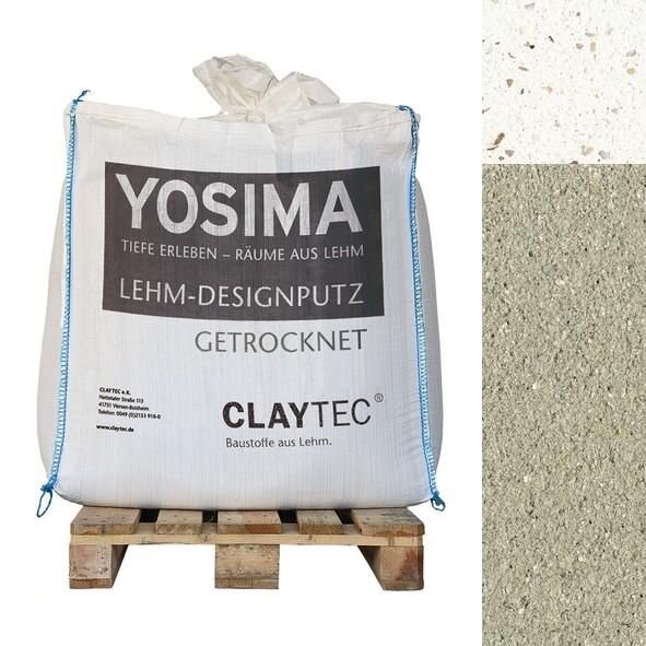 CLAYTEC YOSIMA Lehm-Designputz SCGR 2.1 PE - 500 kg BigBag