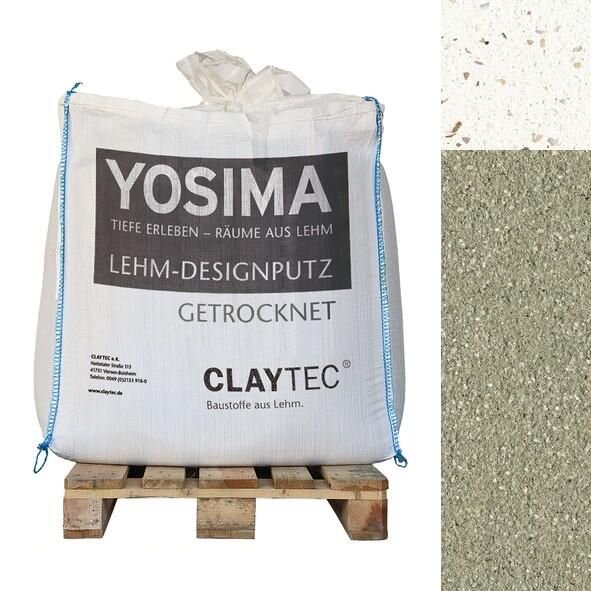 CLAYTEC YOSIMA Lehm-Designputz SCGR 3.0 PE - 500 kg BigBag