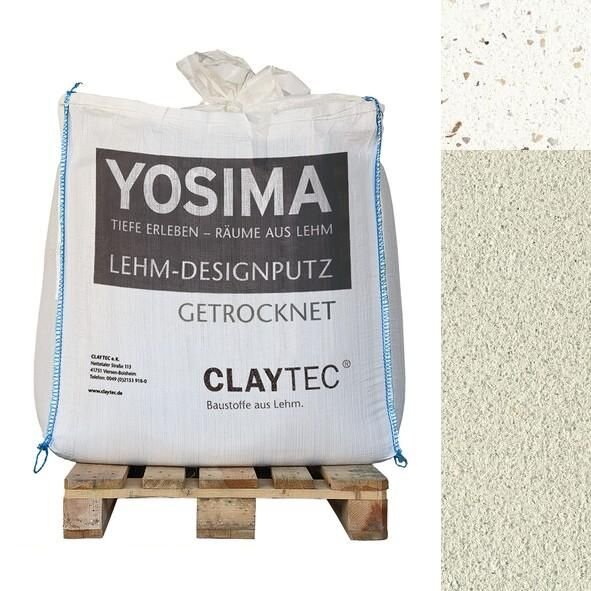 CLAYTEC YOSIMA Lehm-Designputz SCGR 3.3 PE - 500 kg BigBag