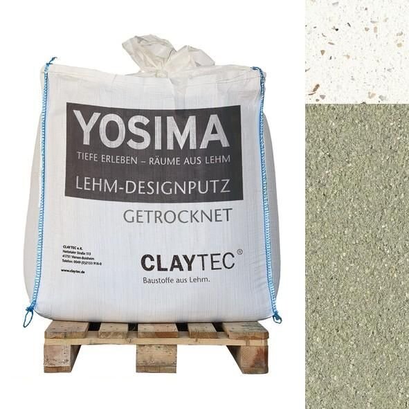 CLAYTEC YOSIMA Lehm-Designputz SCGR 4.0 PE - 500 kg BigBag