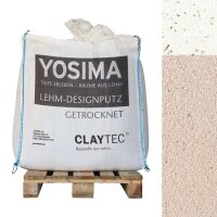 CLAYTEC YOSIMA Lehm-Designputz SCRO 2.3 PE - 500 kg BigBag