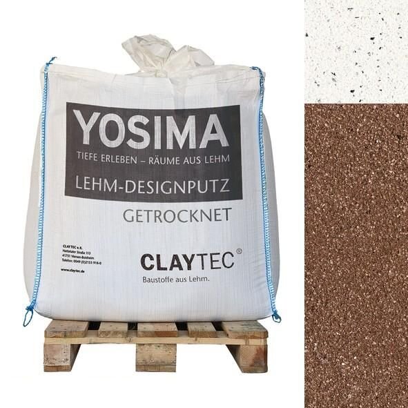 CLAYTEC YOSIMA Lehm-Designputz SCRO 2.0 FL - 500 kg BigBag